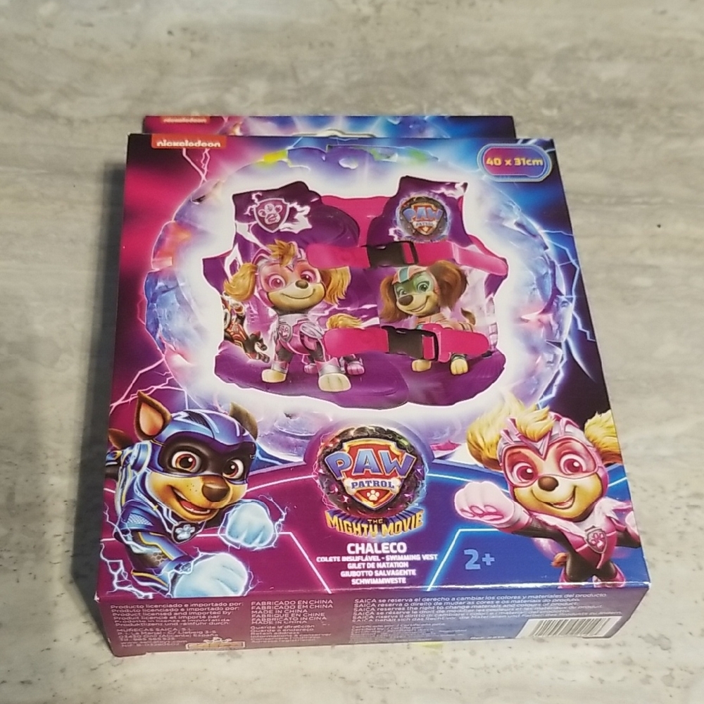Paw Patrol Mighty Pups Swimming Vest